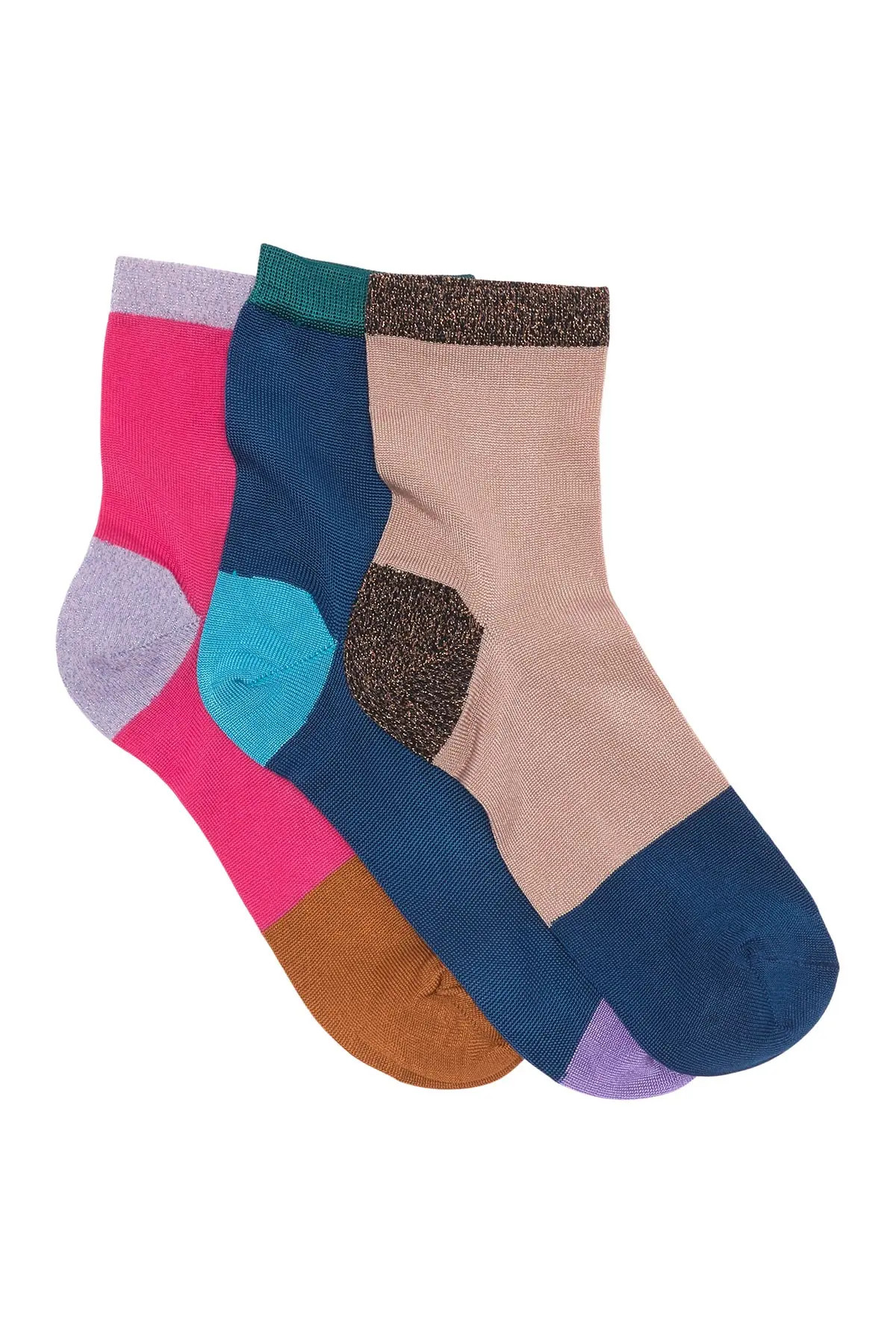 Hysteria by Happy Socks | Liza Crew Length Socks - Pack of 3 | Nordstrom Rack | Nordstrom Rack