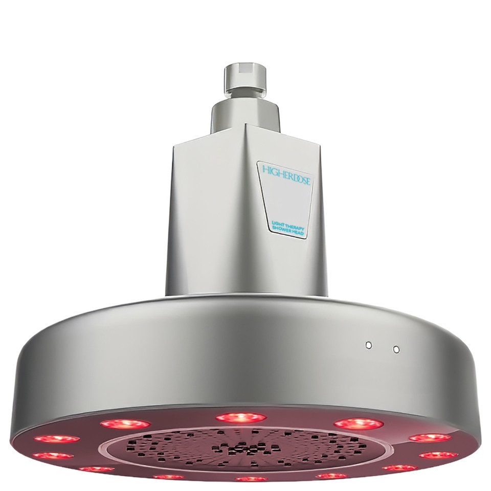 HigherDOSE Red Light Shower Filter- Polished Chrome | Dermstore