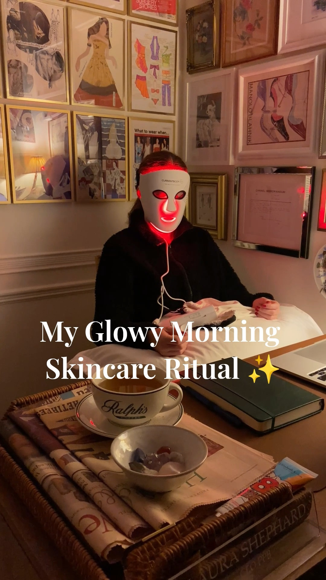 My red light ritual is non-negotiable lately, it’s the 5 minutes that completely shift my energy for the day. ✨
If you’ve been curious about red light therapy, this is the one I use and love! ❤️ Use code LAURAPCB for 10% off ❤️ ad-affiliate 

#LTKGiftGuide #LTKOver40 #LTKBeauty