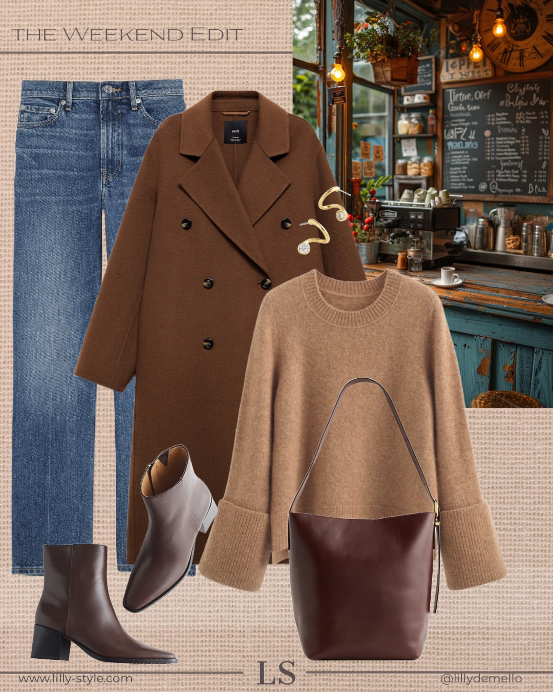 Love, love this effortlessly chic autumn outfit. The shades of brown 🤌🏼🤌🏼. I have the tote in black and would highly recommend it.  
I have this coat in a lighter color from a few years ago and it’s a favorite slightly oversized fit coat - so chic!  I have it in xs.  



#LTKItBag #LTKStyleTip #LTKShoeCrush