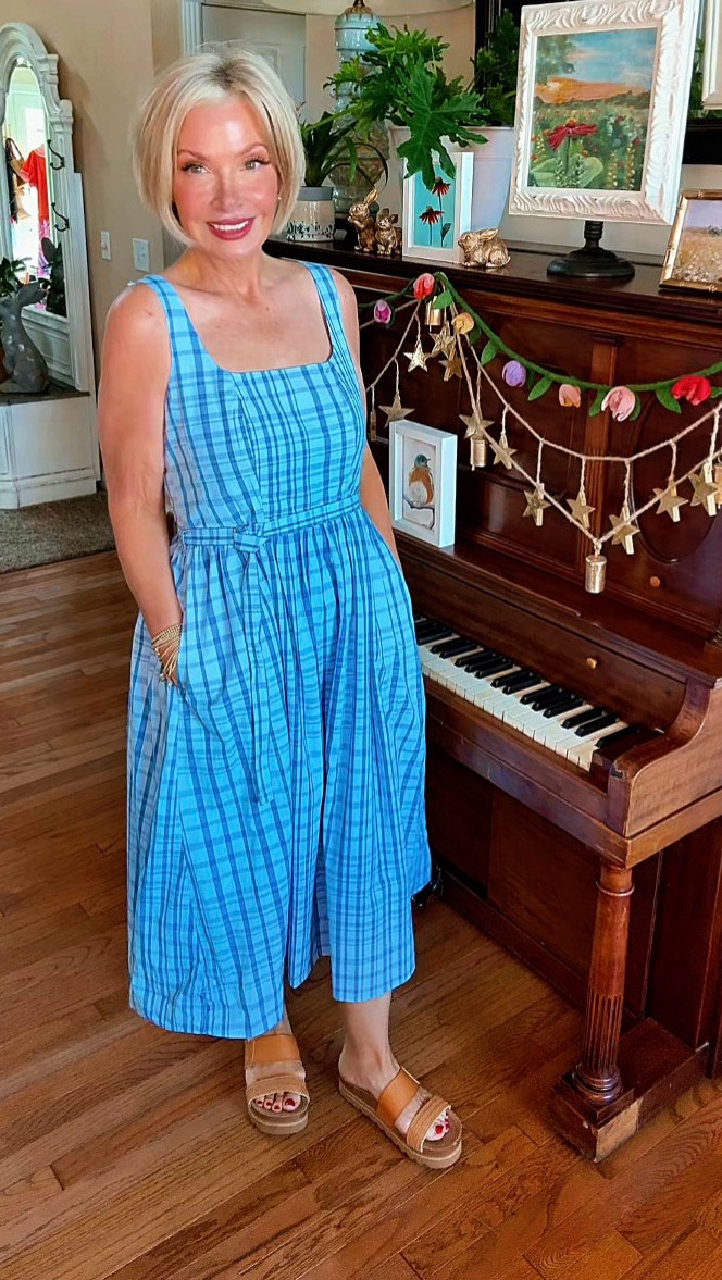 Found it at Walmart, paired it with comfy sandals, and now I’m ready for church, lunch, or chasing grandbabies around the house. 💙

#LTKootd #LTKSpringSale #LTKSaleAlert