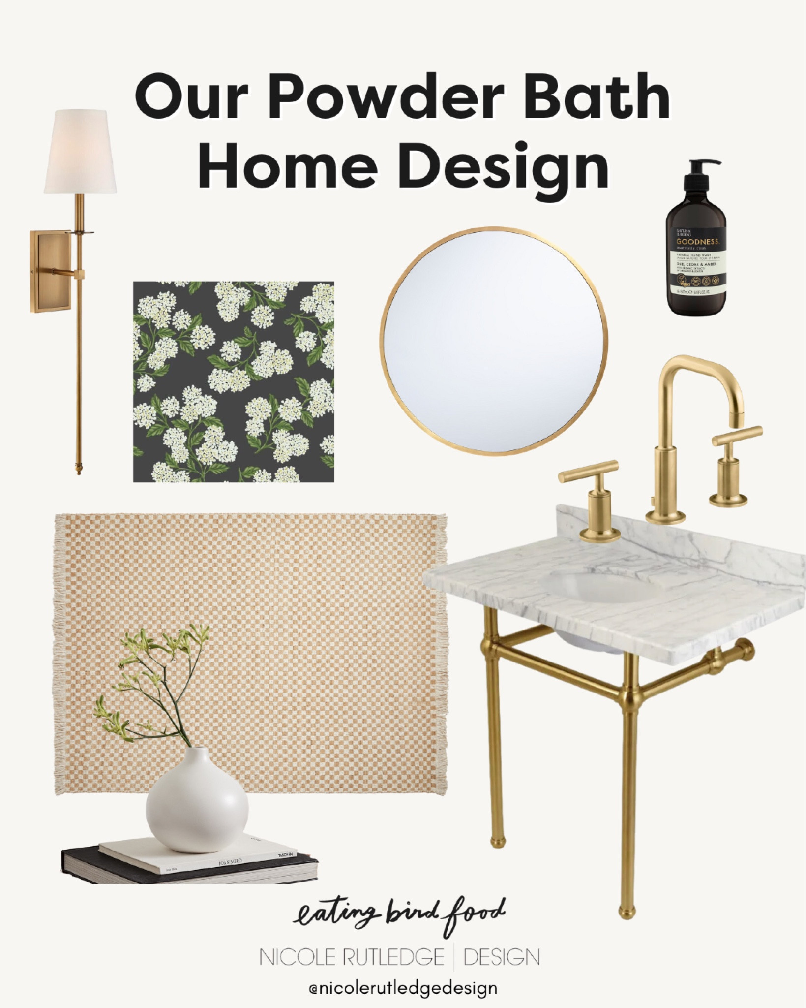 Our Powder Bath — designed with Nicole Rutledge Design 

#LTKhome