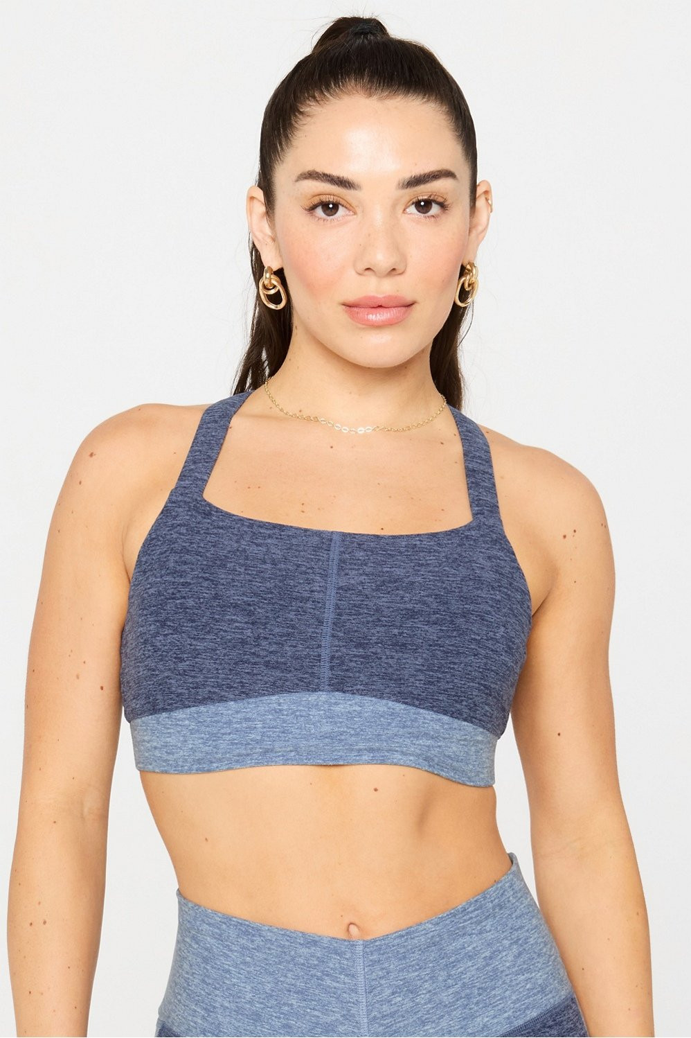 HeatherFlex Longline Low Impact Bra | Fabletics