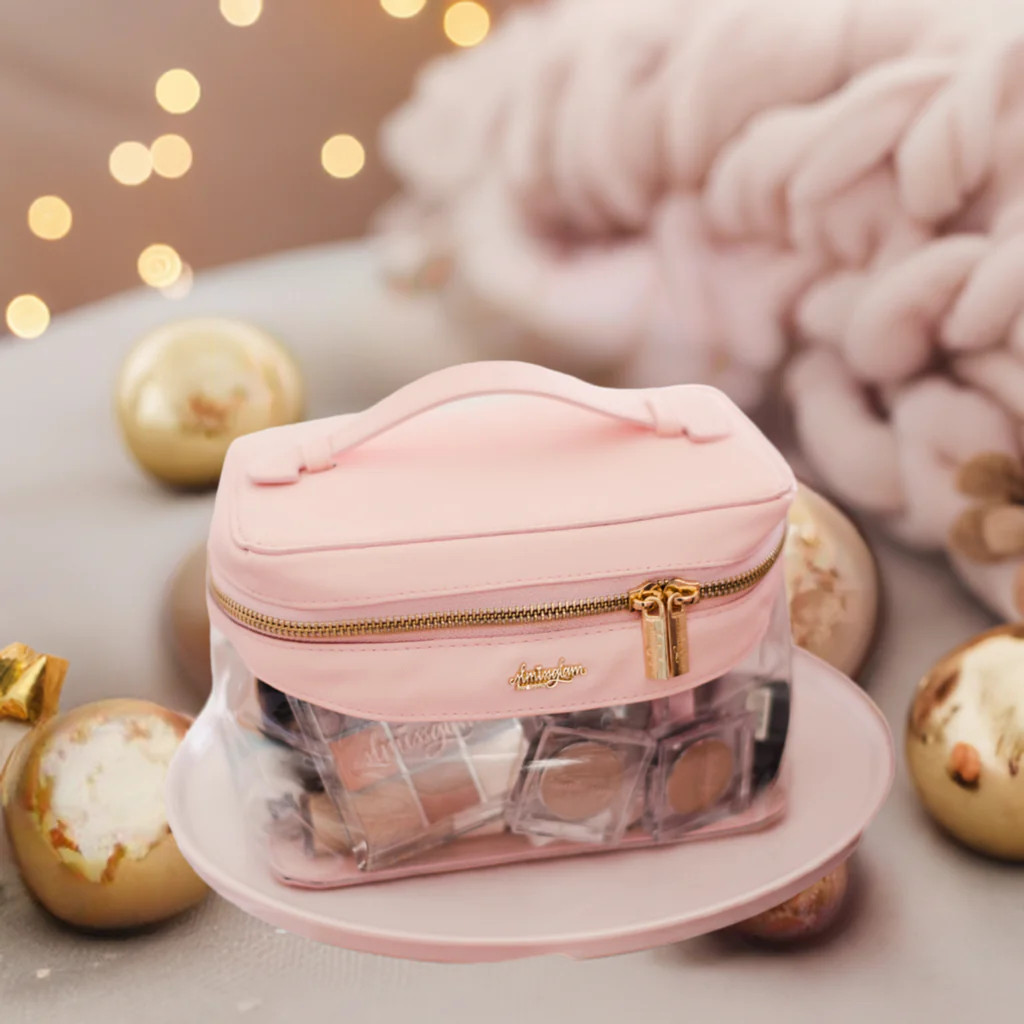 Pink Travel Makeup Case💕 | SLMISSGLAM BEAUTY
