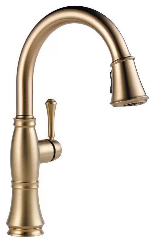 Cassidy Pull Down Single Handle Kitchen Faucet with MagnaTite® Docking | Wayfair North America