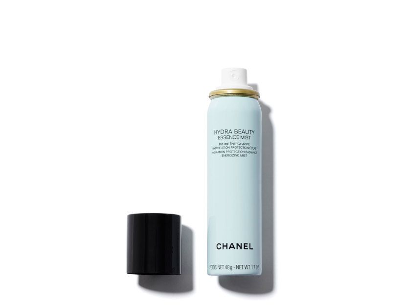 Chanel Hydra Beauty Essence Mist Hydration Protection Radiance Energizing Mist - 1.7 oz | Violet Grey
