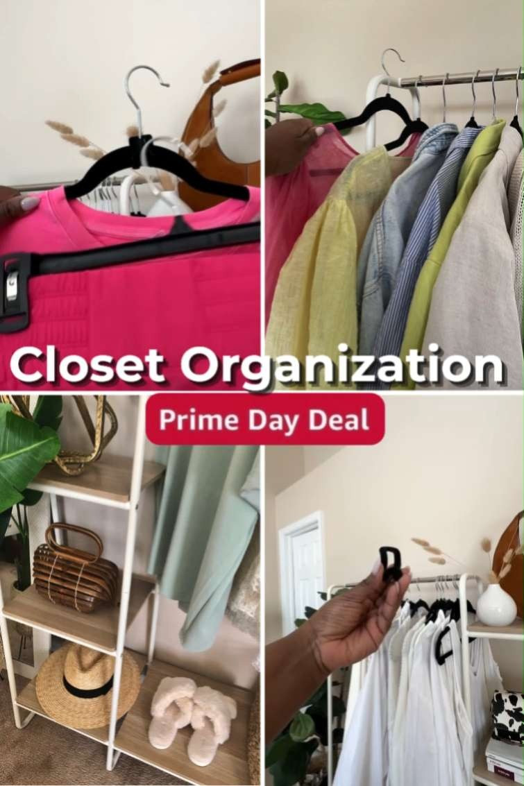 If your closet has been stressing you out, this is your sign. These closet organizers instantly made everything look cleaner, more aesthetic, and way easier to grab outfits every day. But today is the LAST DAY of Prime Day pricing. #PrimeDayDeals #LTKhome #closetorganization #amazonhomefinds #organizationideas #homeinspo #LTKfinds #cleanhome #homeupgrade #lastdaydeal 

 #LTKootd #LTKSaleAlert #LTKMidsize