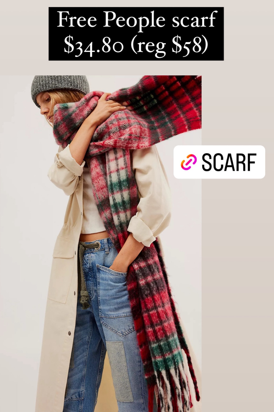 Free People scarf sale.  

#LTKGiftGuide #LTKCyberWeek #LTKHoliday