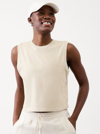 True Cotton Crop Tank | Athleta