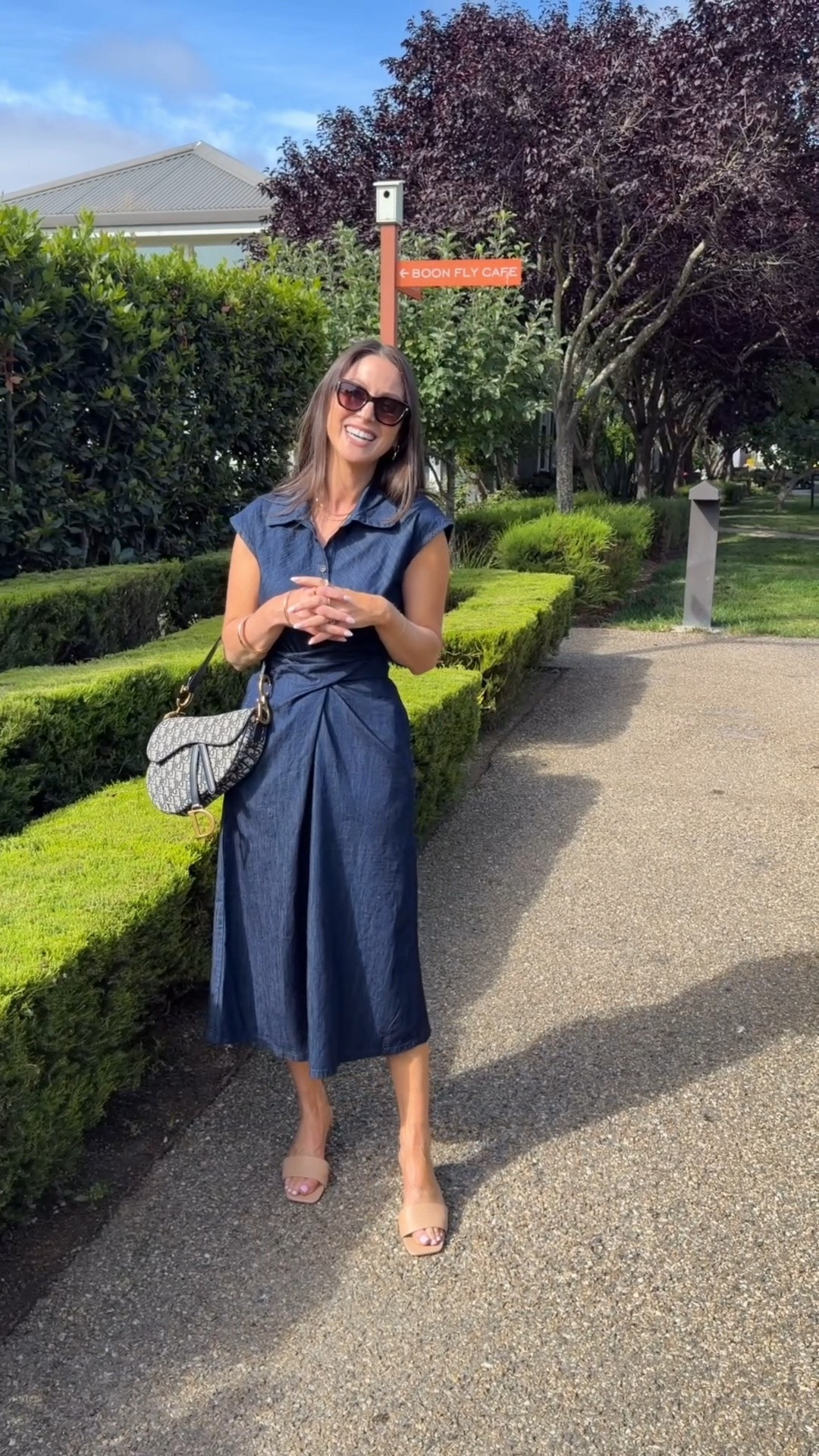 Outfit of the day in Napa!
Dress: True to Size
Shoes: True to Size
Bag: code JULIEKRAUS for your first month free!

#LTKootd #LTKSeasonal #LTKTravel
