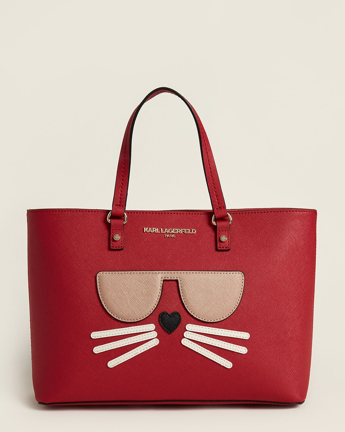 Maybelle Saffiano Choupette Cat Satchel | Century 21 Department Stores