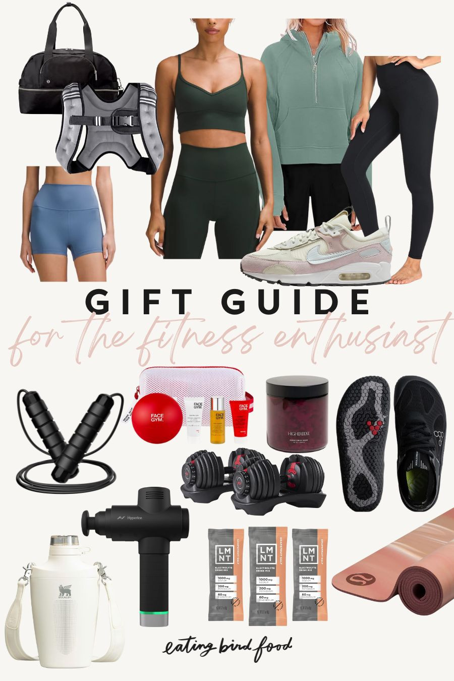 Looking for the perfect gift for the fitness lover in your life? 💪 This guide has all the essentials – from workout gear and recovery tools to hydration and nutrition must-haves. Help them stay motivated and stylish on their fitness journey! 🏋️‍♀️✨ #FitnessGifts #GiftGuide #HolidayShopping #FitnessEnthusiast #HealthyLiving 

 #LTKGiftGuide #LTKActive #LTKFitness