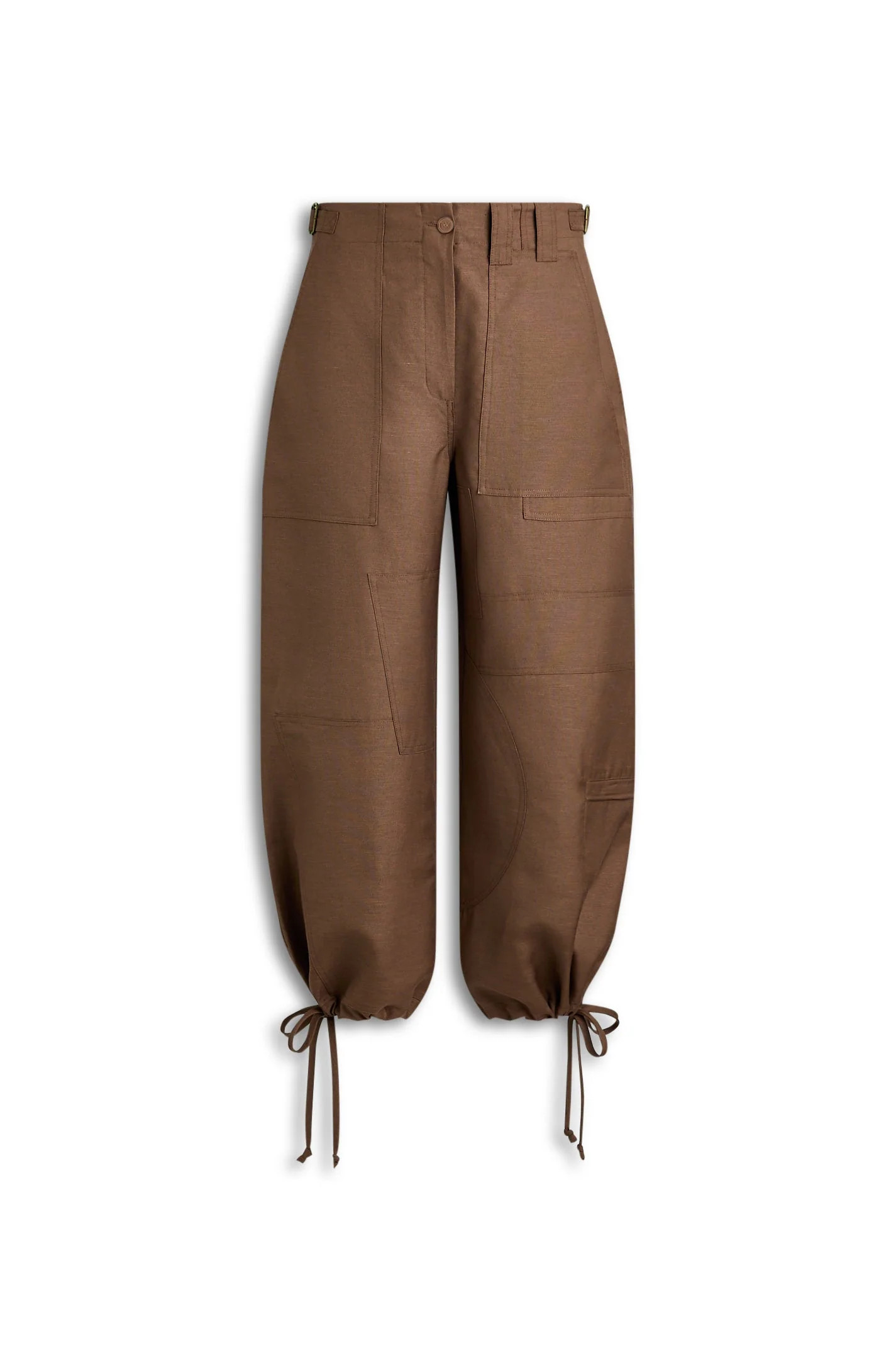 CARGO CROPPED TROUSER - SPICE - Scanlan Theodore | Scanlan Theodore US