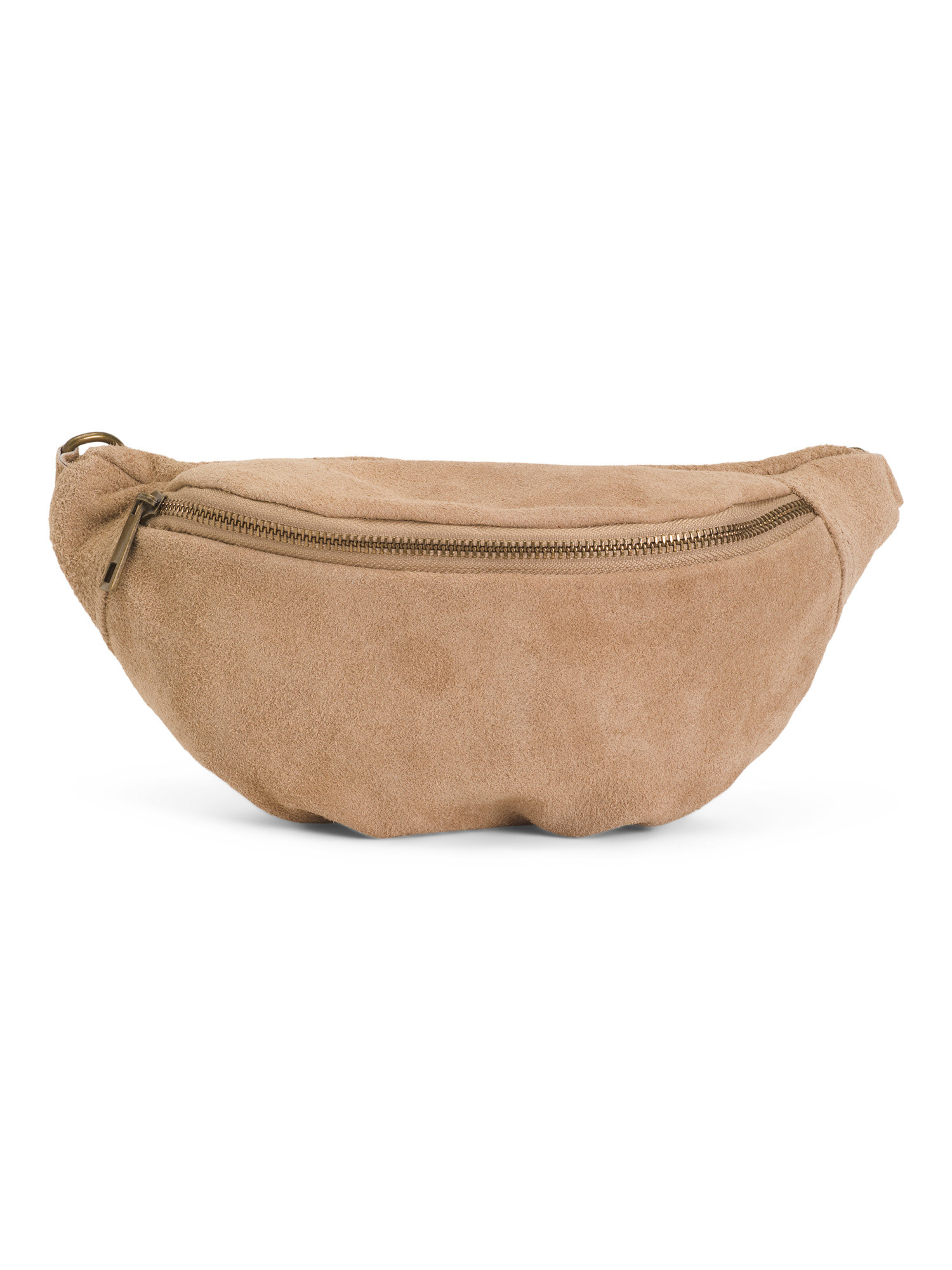 Made In Italy Suede Large Belt Bag | TJ Maxx