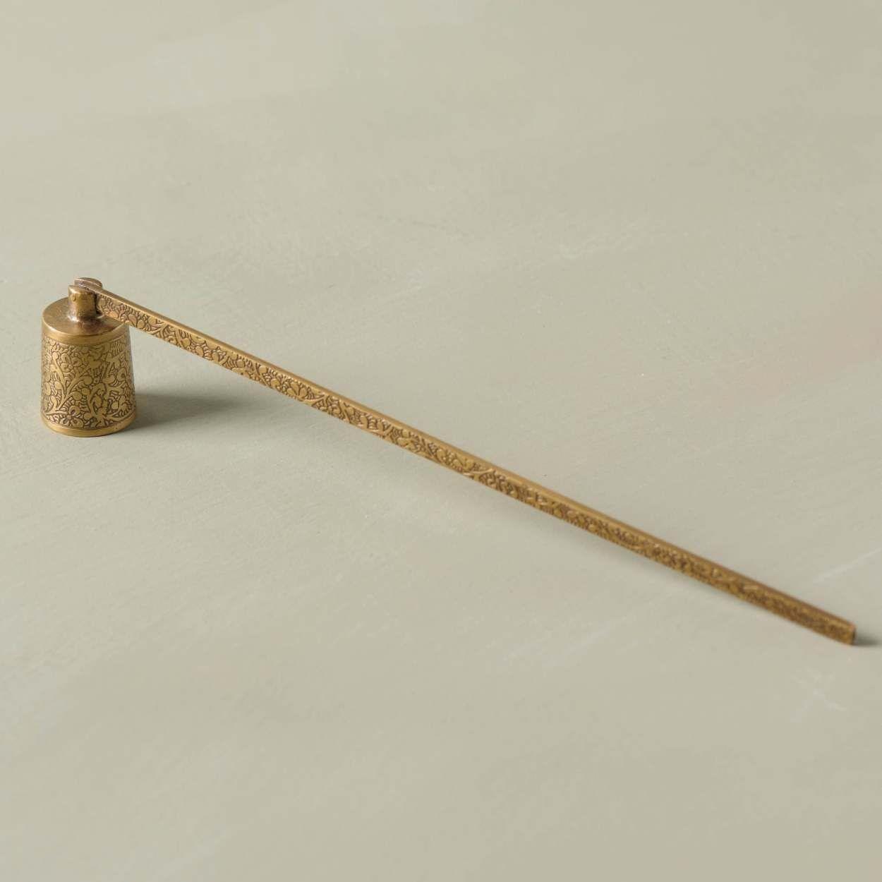 Antique Brass Candle Snuffer | Magnolia
