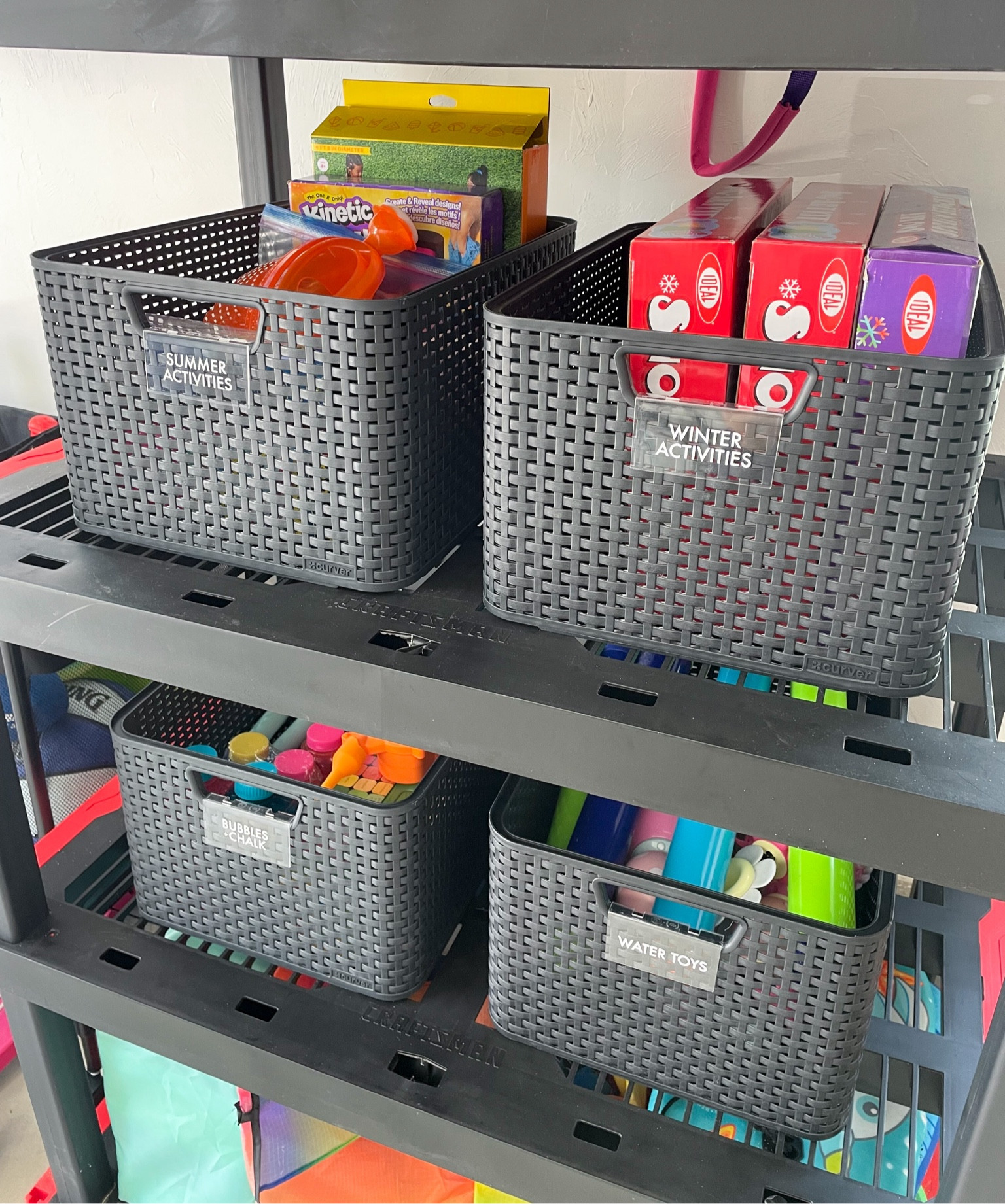 Garage organization / kids toys / summer activities / organized garage / home organization / the container store finds / organized mom 

#LTKfamily #LTKhome #LTKkids