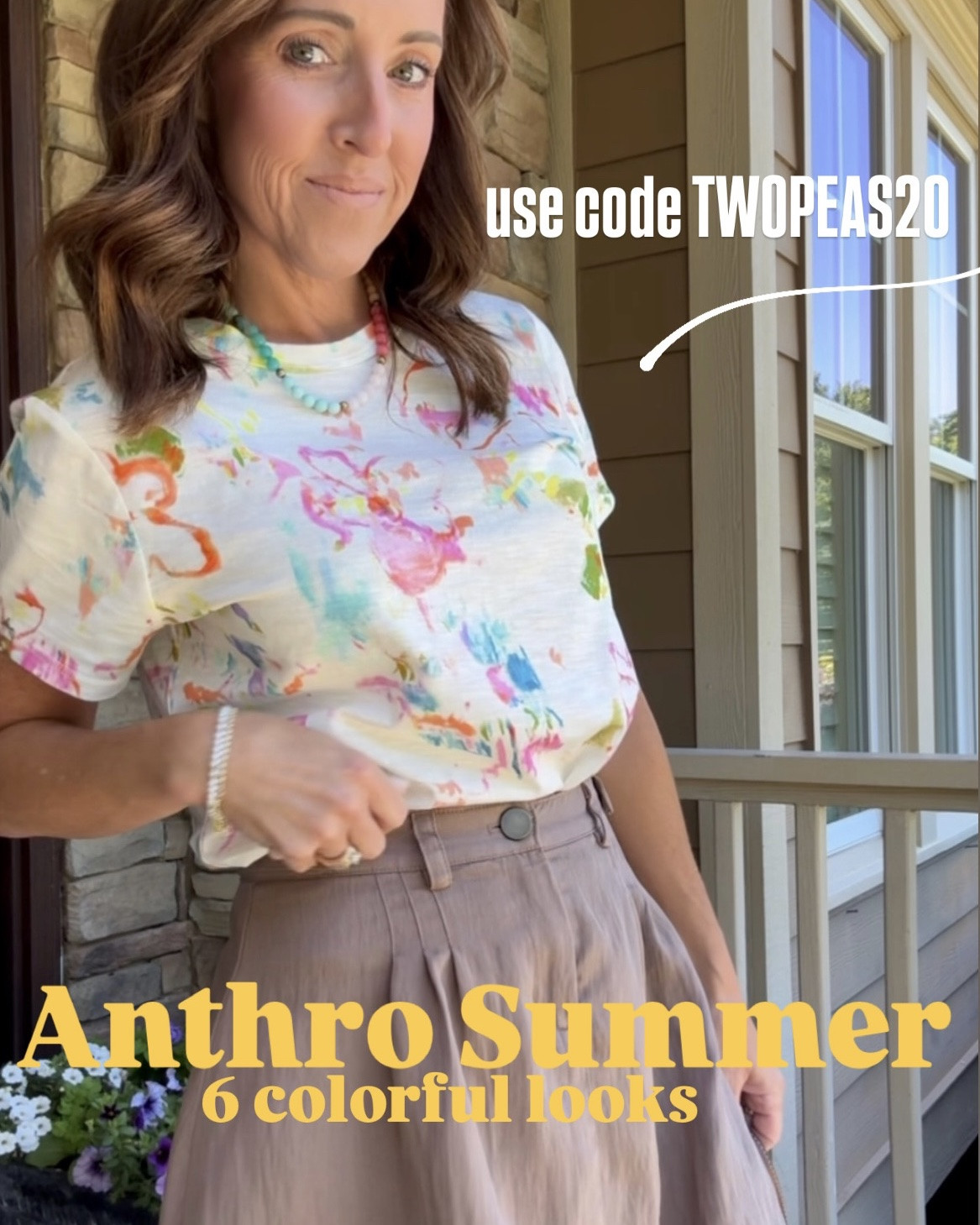 6 colorful looks for Summer from Anthro.
Use code TWOPEAS20 to save 20%
@anthropologie #anthropartner

#LTKootd #LTKSeasonal #LTKSaleAlert