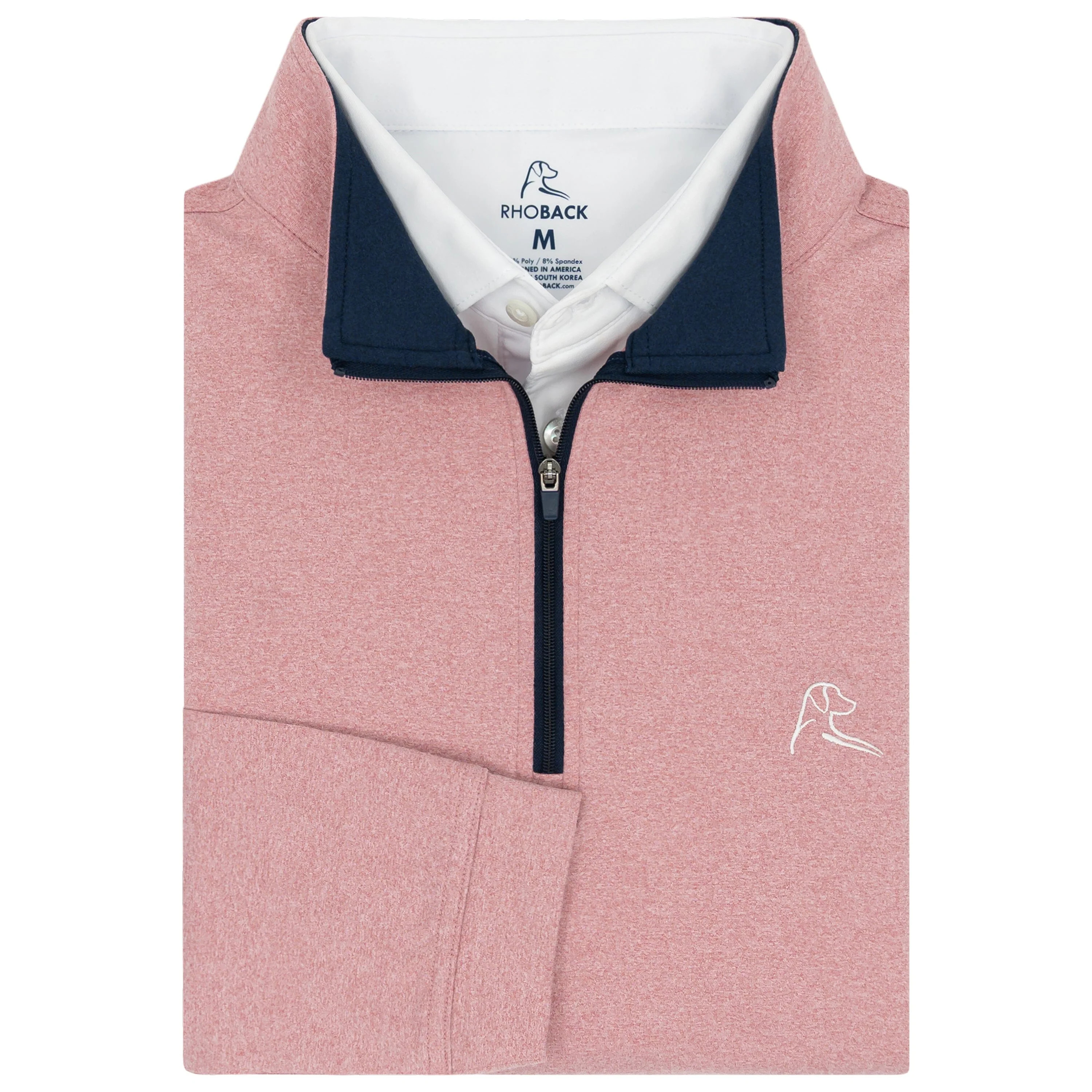 Heather Performance Q-Zip | RHOBACK