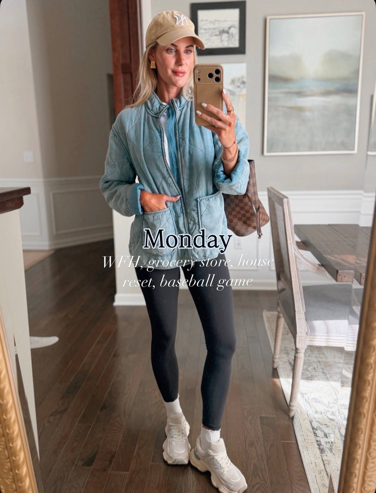 Casual spring outfit - wearing an XS in the quilted jacket (size down), small in the seamless leggings, 7.5 in the new balance inspired sneakers. @amazonfindsandfashion 

Take 25% off the quilted jacket from Hatley with CAITLIN25

#LTKSaleAlert #LTKmomlife #LTKootd