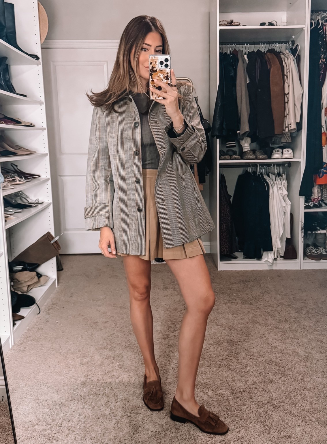 Jacket is on sale 40% off, wearing size small.

Wearing 4 in skirt 

#LTKSaleAlert