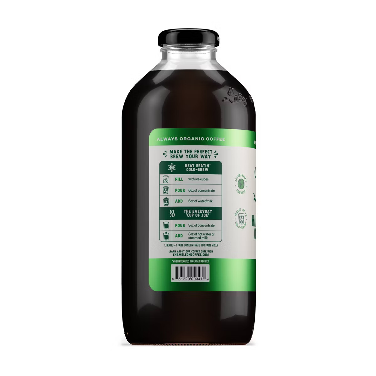 Chameleon Cold Brew Black Coffee Concentrate - 32 fl oz | Target