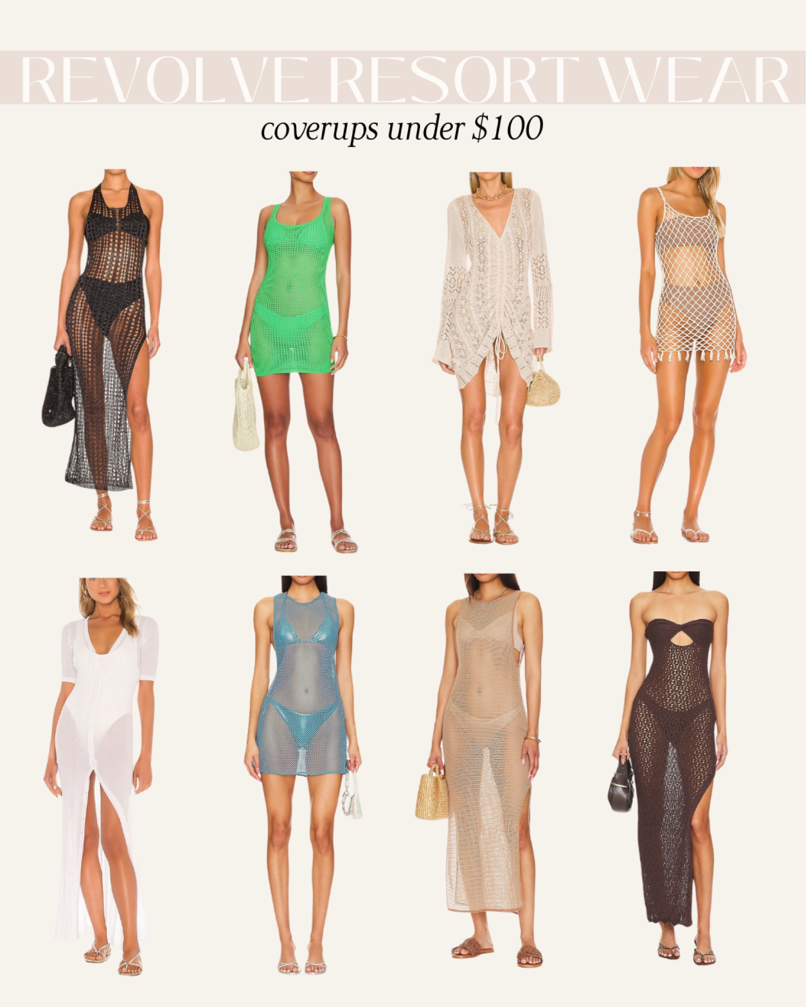 Revolve resort wear under $100 🤍