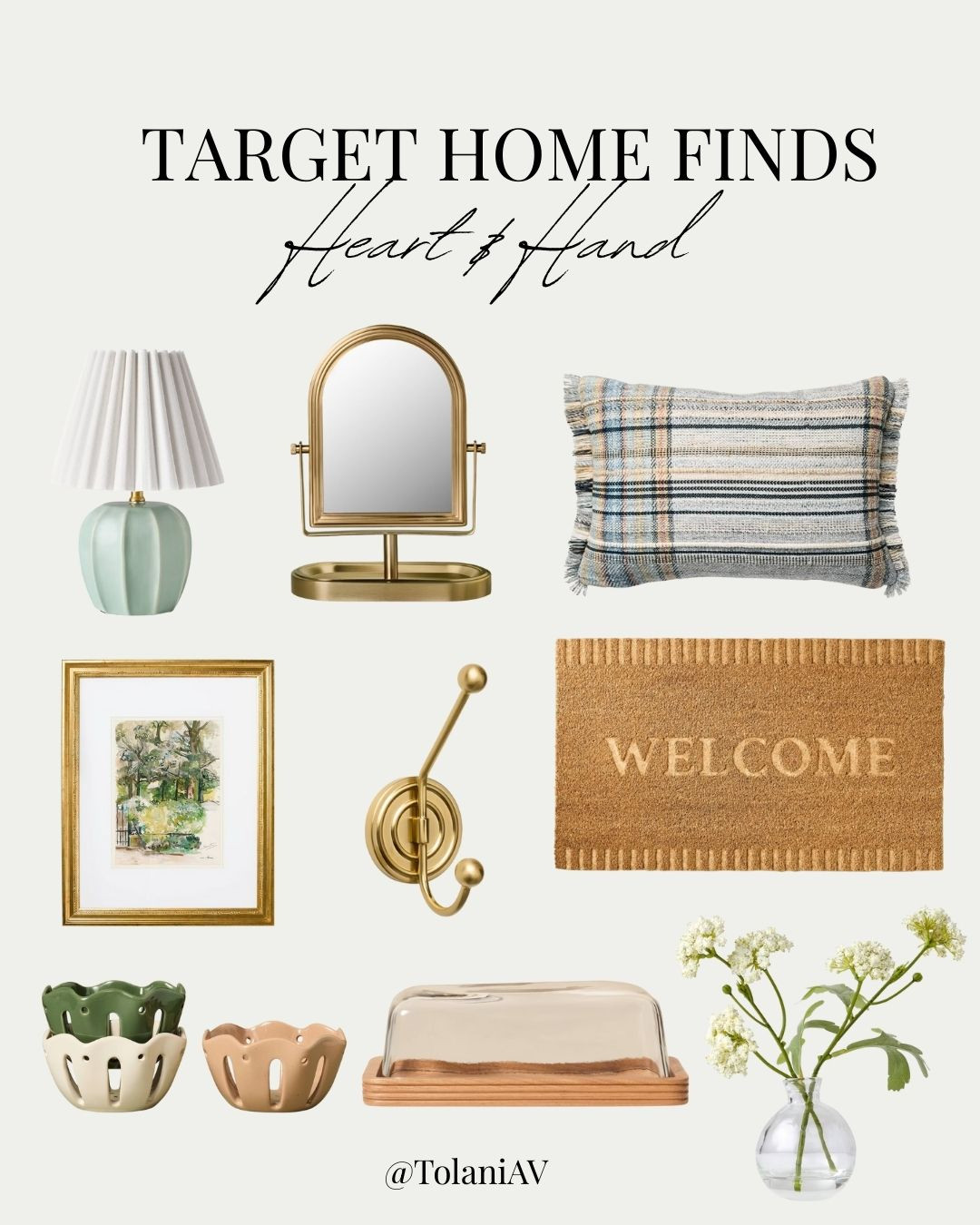 Target spring home finds 🌿✨
Heart & Hand with Magnolia has the prettiest neutral spring décor—simple, cozy, and timeless. Perfect for an easy seasonal refresh 🤍



Target home decor, Heart & Hand with Magnolia, Target spring decor, spring home decor Target, Magnolia home decor, affordable home decor, Target home finds, LTK home decor 

 #LTKHome