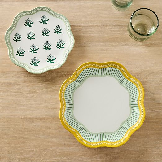 Wiggle Dinner Plate Sets | West Elm (US)