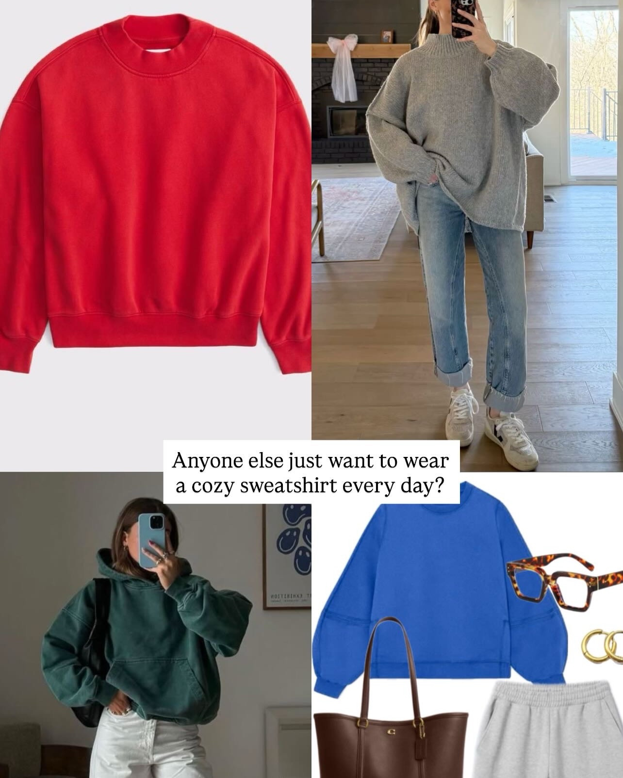 Cozy, cute, oversized sweatshirts! Currently in my sweatshirt era with the cold and baby bump!

#LTKootd #LTKmomlife #LTKBump