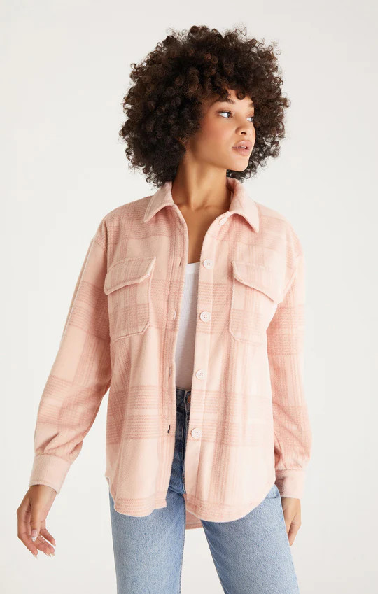 Plaid Fleece Shirt Jacket | Z Supply