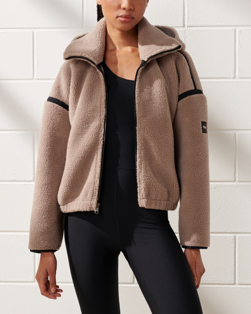 YPB neoWARM Hooded Full-Zip | Abercrombie & Fitch (US)