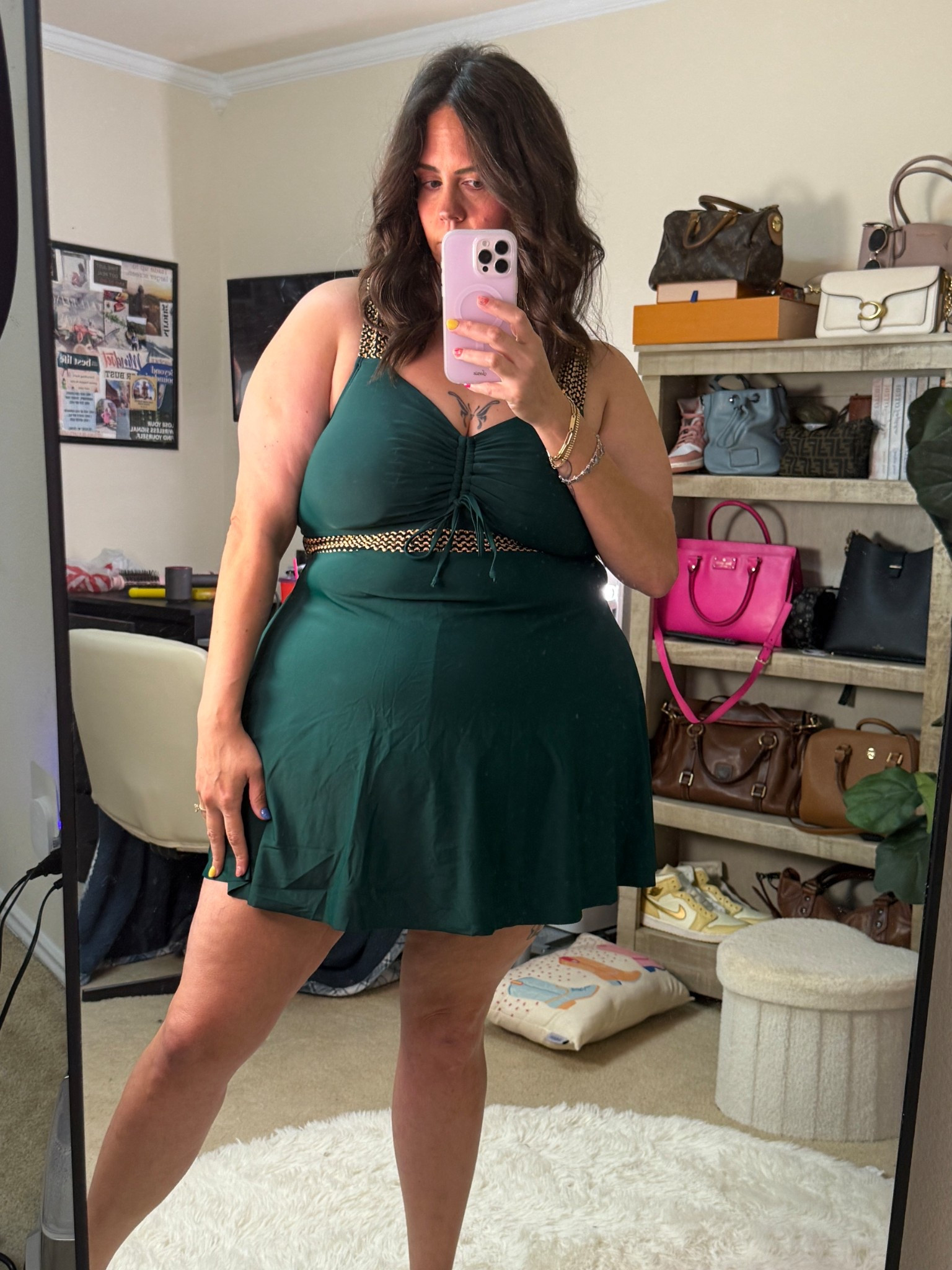 Omg this plus size swimsuit is so beautiful. It has full apron belly coverage and feel so good on  

#LTKSwim #LTKPlusSize