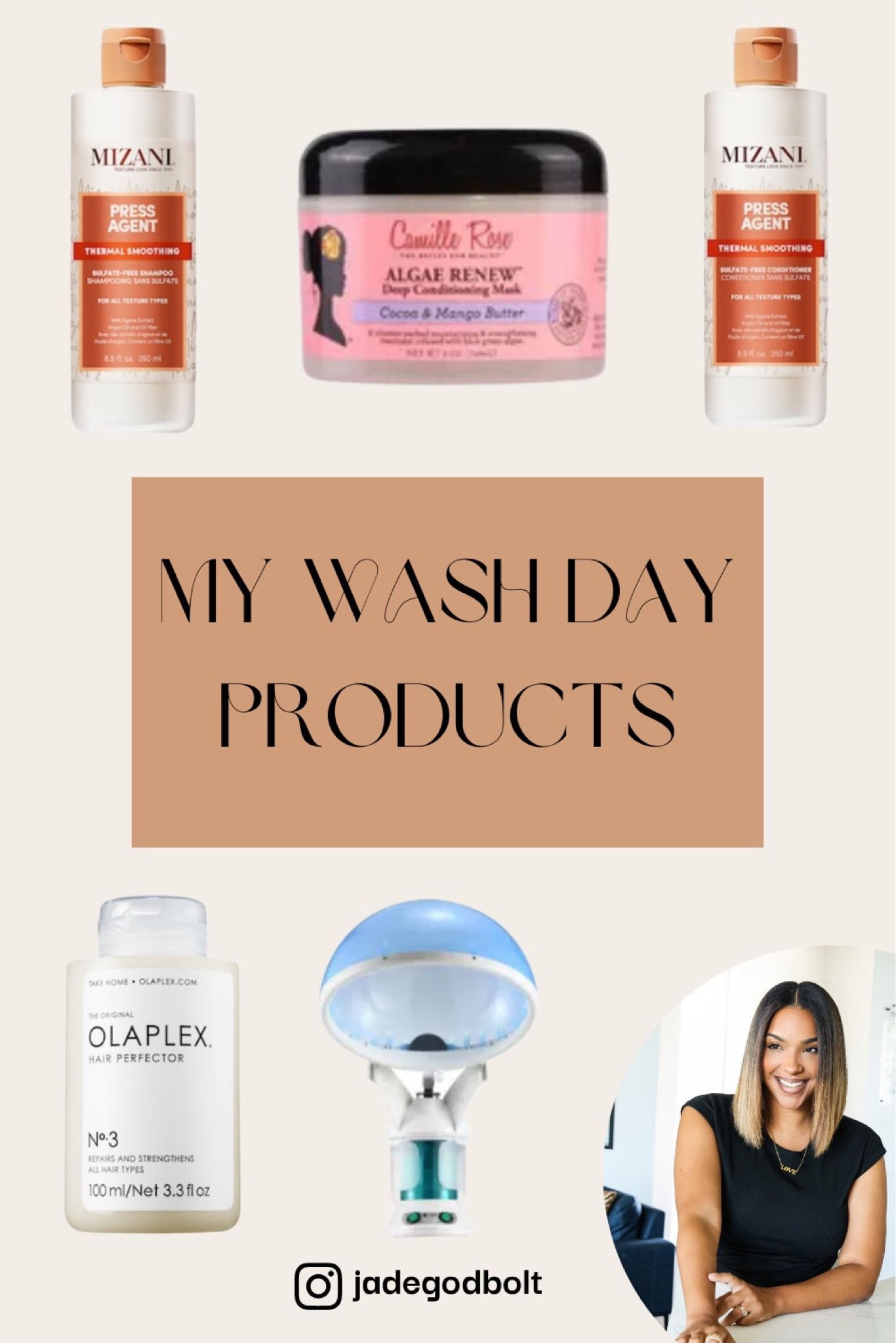A #washday moment! As I’ve been wearing my hair straight - I have not let up on my #healthy hair maintenance! I’ve been washing & restyling my hair about every two weeks and here’s what I’ve been really liking lately! ALSO That Milano Press Agent collection is 🔥🔥🔥 btw!!! I use my shampoo + conditioner plus the serum & styling cream and my hair loves it. And truly - it gives what it’s supposed to give! A frizz-free #silkpress!

#LTKbeauty #LTKunder50 #LTKstyletip