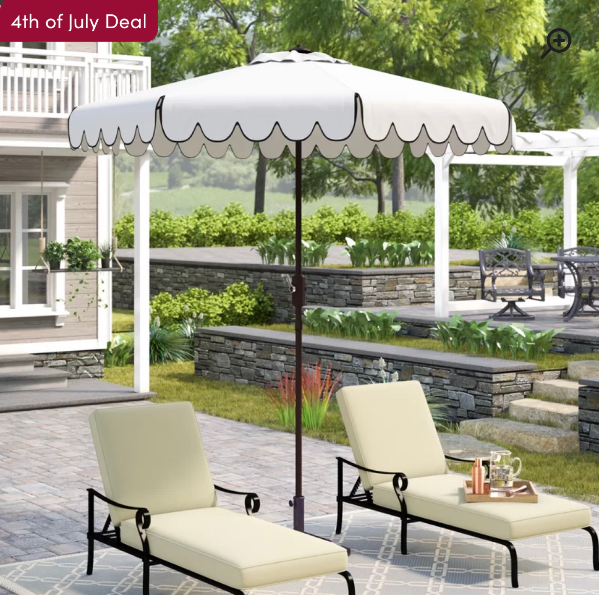 4th of July Wayfair sale find! Outdoor umbrella perfect for shade while lounging or dining!

Home decor, sale find, budget, save, interior designer, Shannon Russo Interiors 

#LTKSeasonal #LTKhome #LTKFind