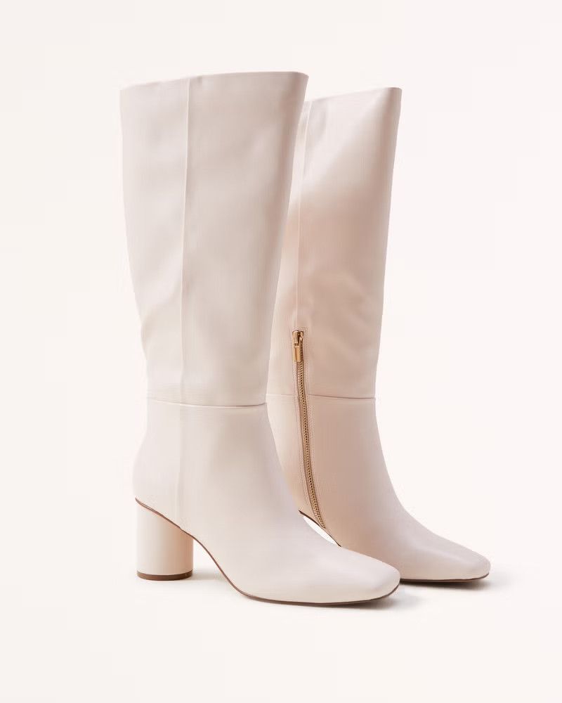Women's Tall Heeled Boot | Women's Shoes | Abercrombie.com | Abercrombie & Fitch (US)