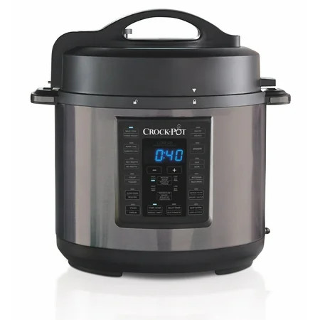 Crock-Pot 6 Qt 8-in-1 Multi-Use Express Crock Programmable Pressure Cooker, Slow Cooker, Sauté, ... | Walmart (US)