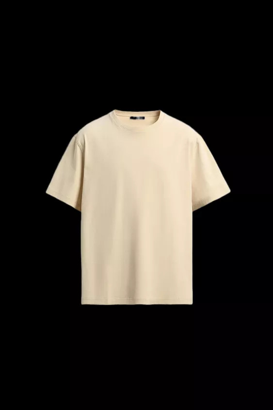 BASIC MEDIUM WEIGHT T-SHIRT /02 | Zara US