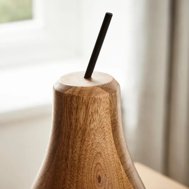 Wooden Pear Ornament | Dunelm (migrated)