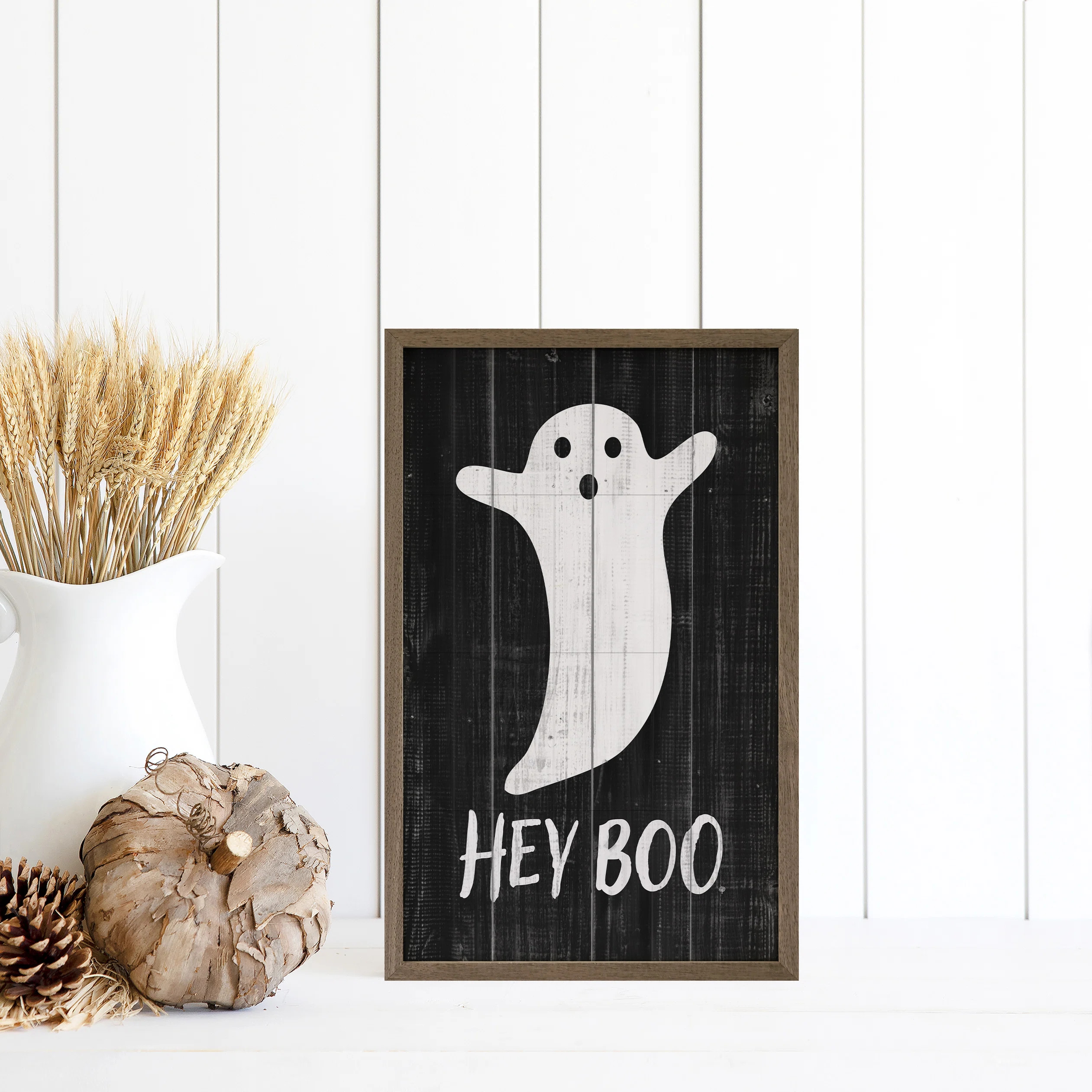 The Holiday Aisle® " Hey Boo Ghost Black " | Wayfair | Wayfair North America