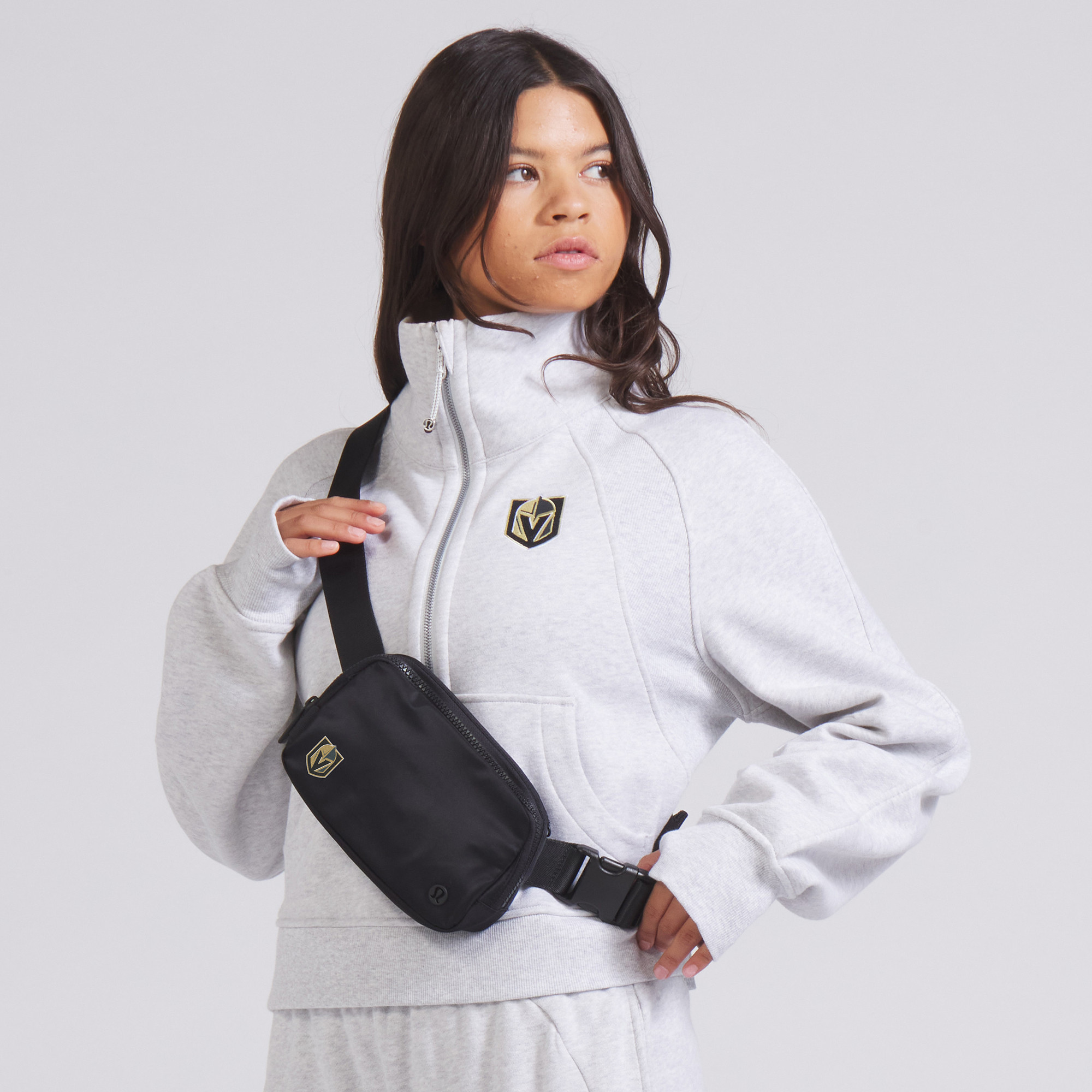 Unisex lululemon Black Vegas Golden Knights Everywhere Belt Bag | Fanatics