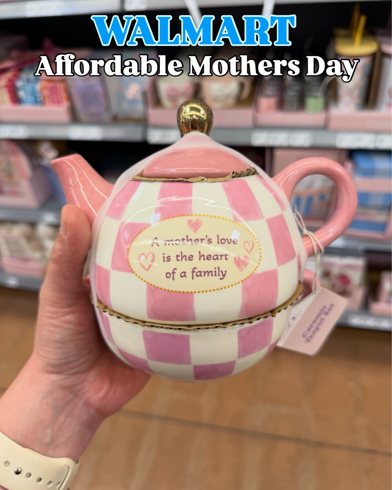 If you’re putting together a Mother’s Day gift, you do NOT have to spend a fortune to make it feel special… Walmart has the cutest little items right now that you can mix and match into the sweetest gift basket.

Think cozy + thoughtful:
• a cute teapot + coffee mug for slow mornings
• face masks + foot masks for an at-home spa night
• bath bombs for a little relaxation moment
• matching mommy & me aprons for the sweetest memories in the kitchen

You could easily put together a full gift for under $25–$40 and it feels so personal and put together.

Perfect for moms, grandmas, teachers, or even just a little something for yourself because let’s be honest… we deserve it too 🤍

Everything is from Walmart and super easy to grab while you’re already out shopping 🙌




#LTKselfcare #LTKMothersDay #LTKmomlife