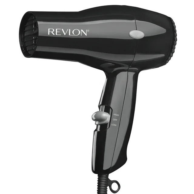 Revlon 1875W Compact Hair Dryer, Black | Walmart (US)