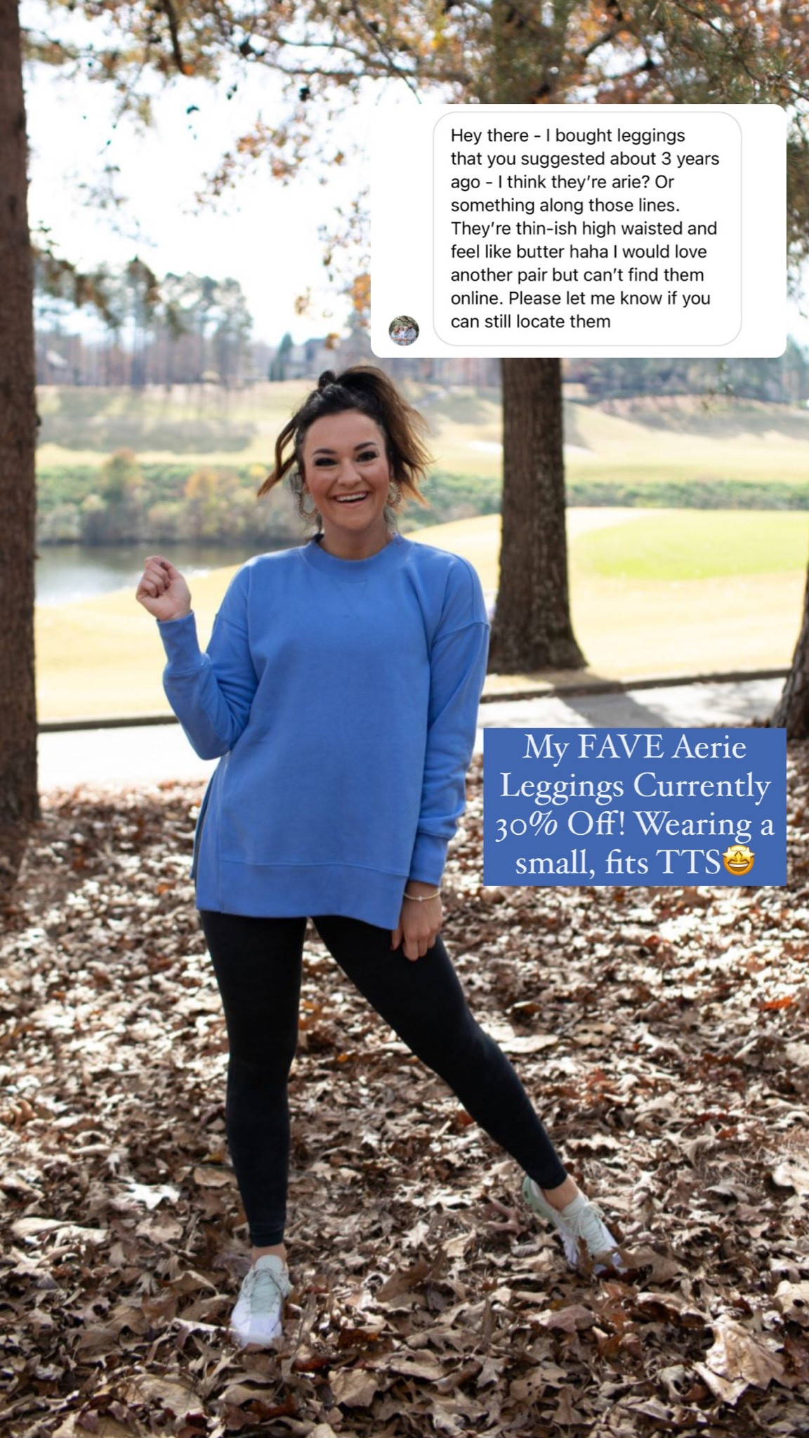 Aerie leggings sale // Lululemon align dupes // winter outfits // flare pants // high waisted leggings 

#LTKstyletip #LTKSeasonal #LTKsalealert