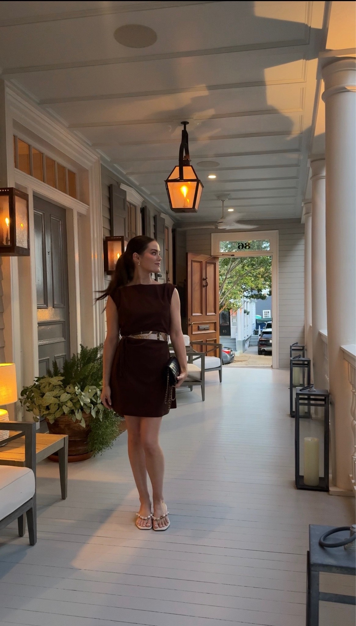 Love this romper for an evening dinner 🤎 The belt is from a small store in Nantucket but I’ve linked some similar!

#LTKootd