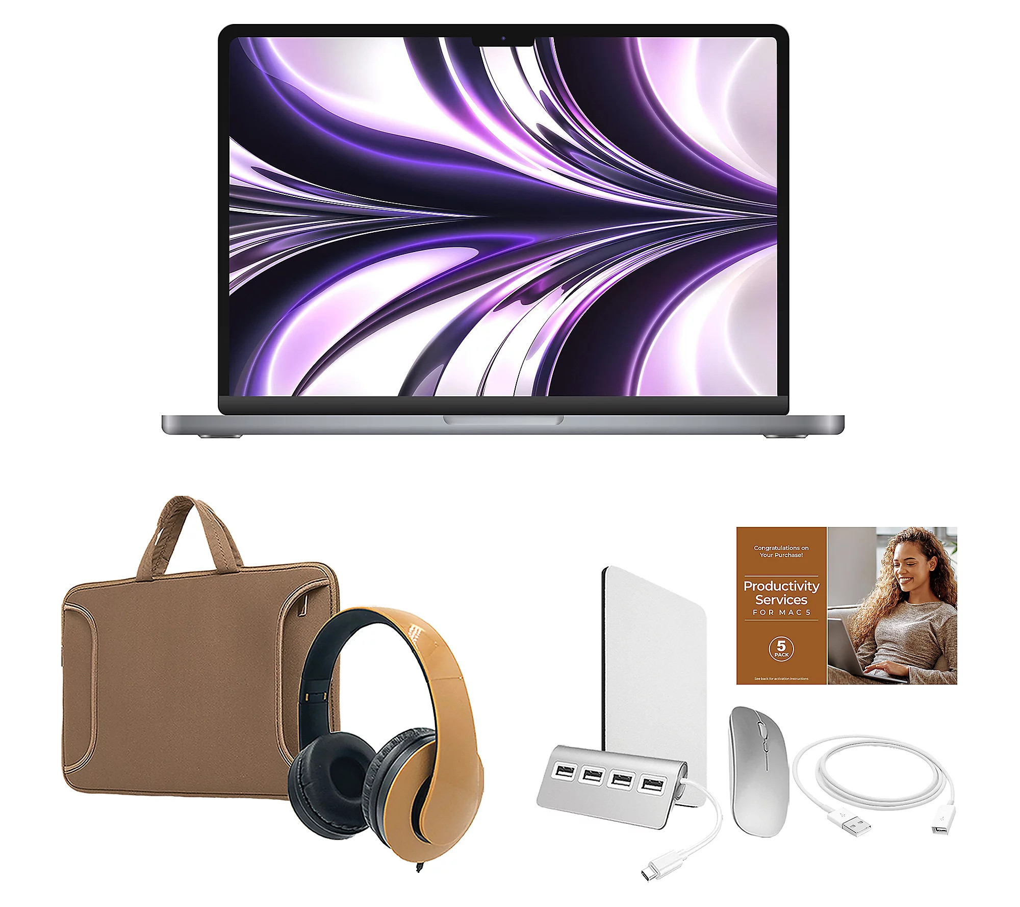 Apple MacBook Air 13"" M3 512GB SSD 16GB RAM, 8- ore CPU | QVC