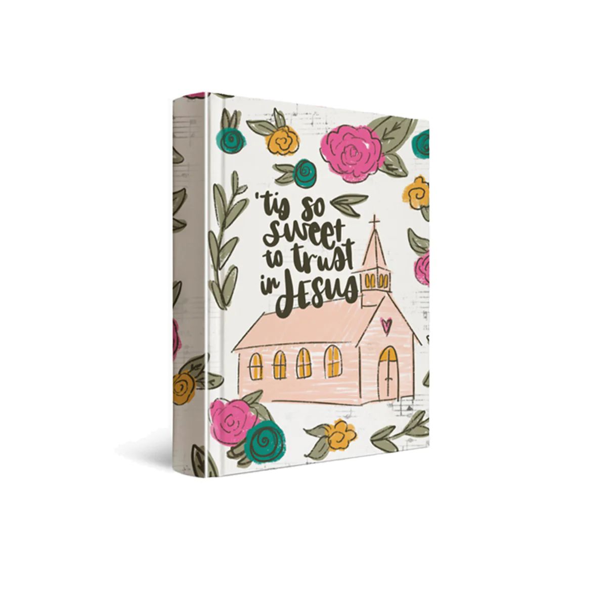 Tis So Sweet Floral Church KJV Single Column Journaling Bible | Kingfolk Co