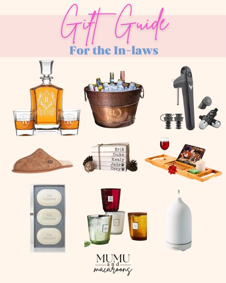 Gift ideas for the in-laws!

#giftsformom #giftsfordad #holidaygiftguide #personalizedgifts #splurgegifts 

#LTKHoliday #LTKunder100 #LTKGiftGuide