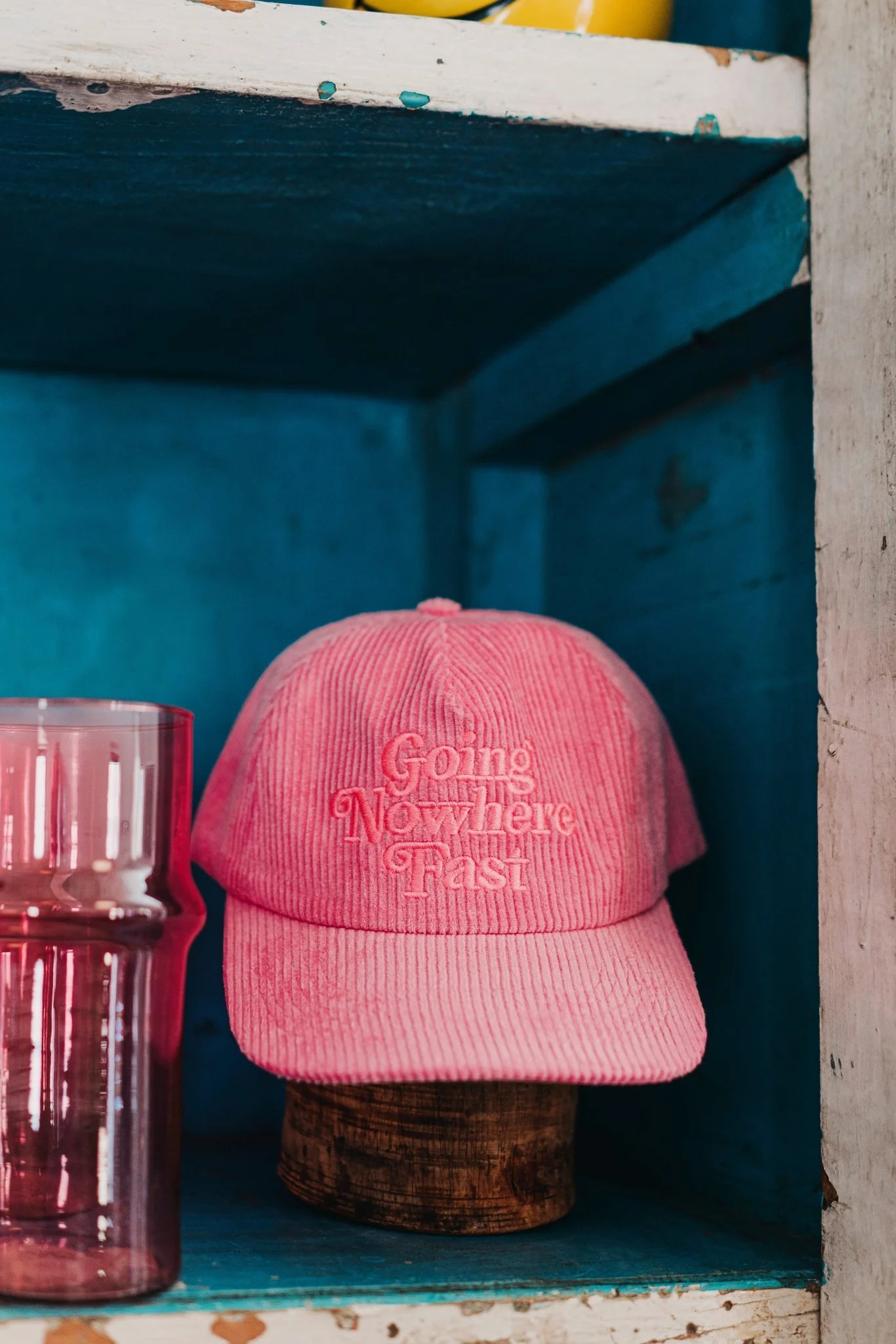 Going Nowhere Fast Embroidered Cord Hat | Ascot + Hart