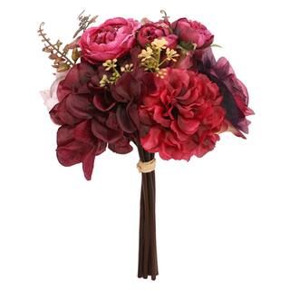 Burgundy Rose & Hydrangea Stem Bundle by Ashland® | Michaels Stores