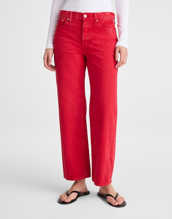 Low-Slung Baggy Crop Jean | Madewell